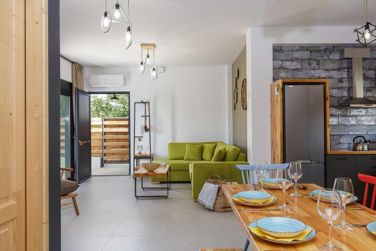 Iron Villas - Nefeli & Oniros Pangalochori Ngoại thất bức ảnh