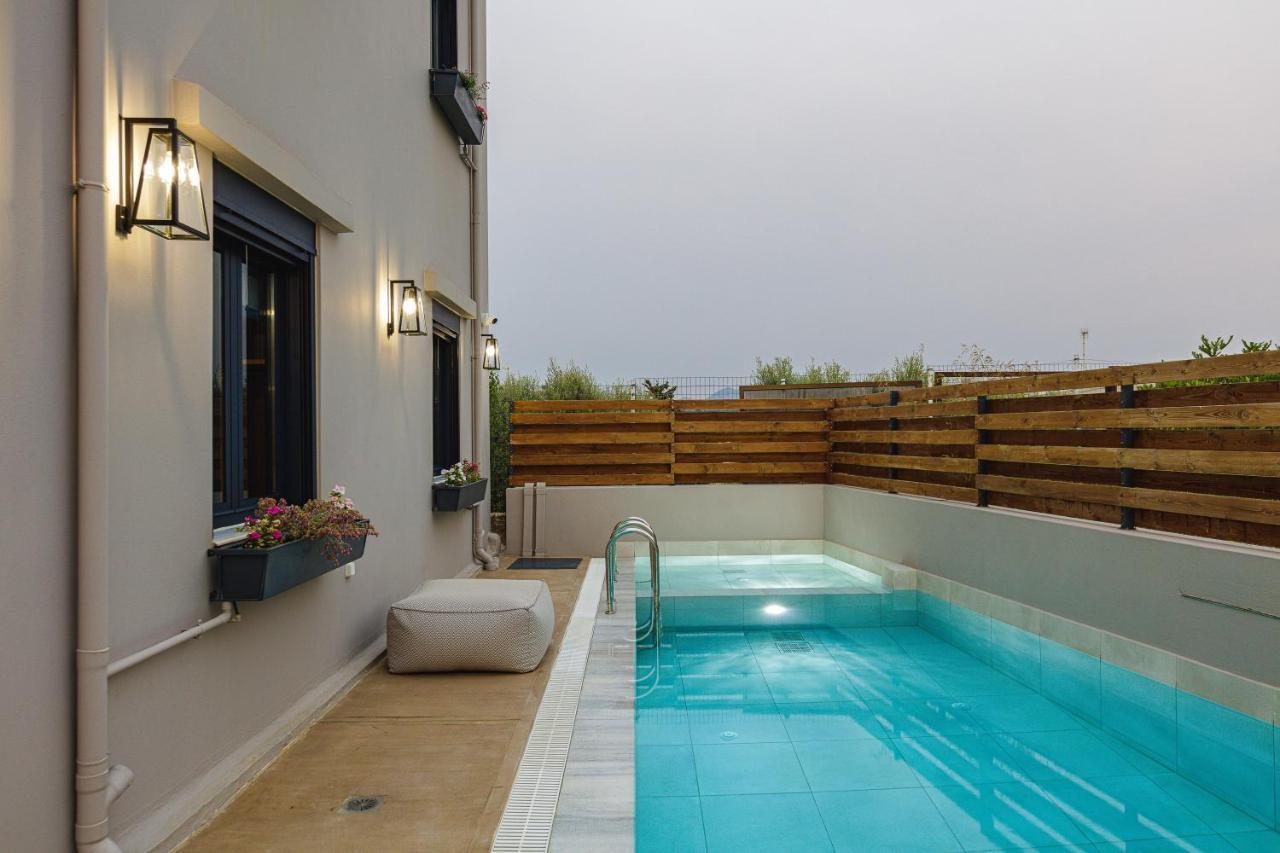 Iron Villas - Nefeli & Oniros Pangalochori Ngoại thất bức ảnh