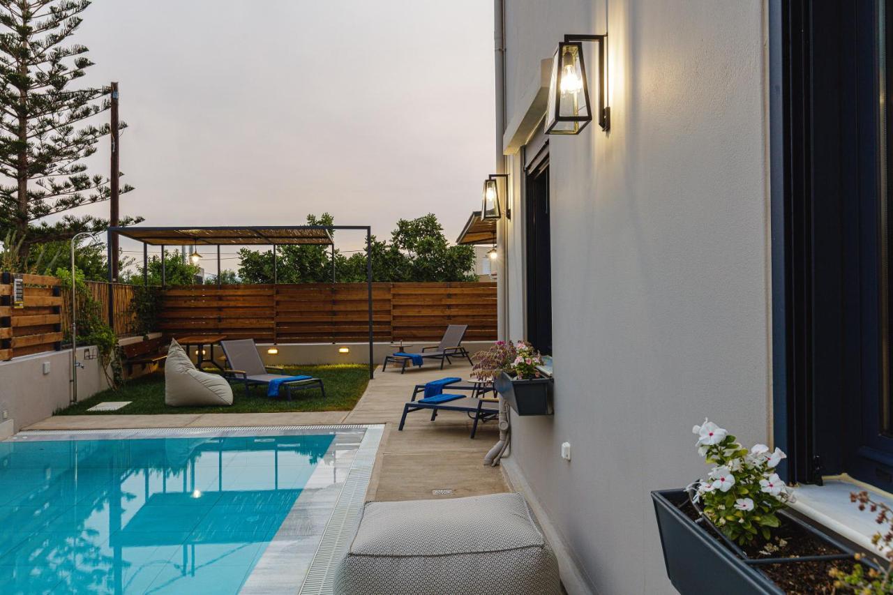 Iron Villas - Nefeli & Oniros Pangalochori Ngoại thất bức ảnh