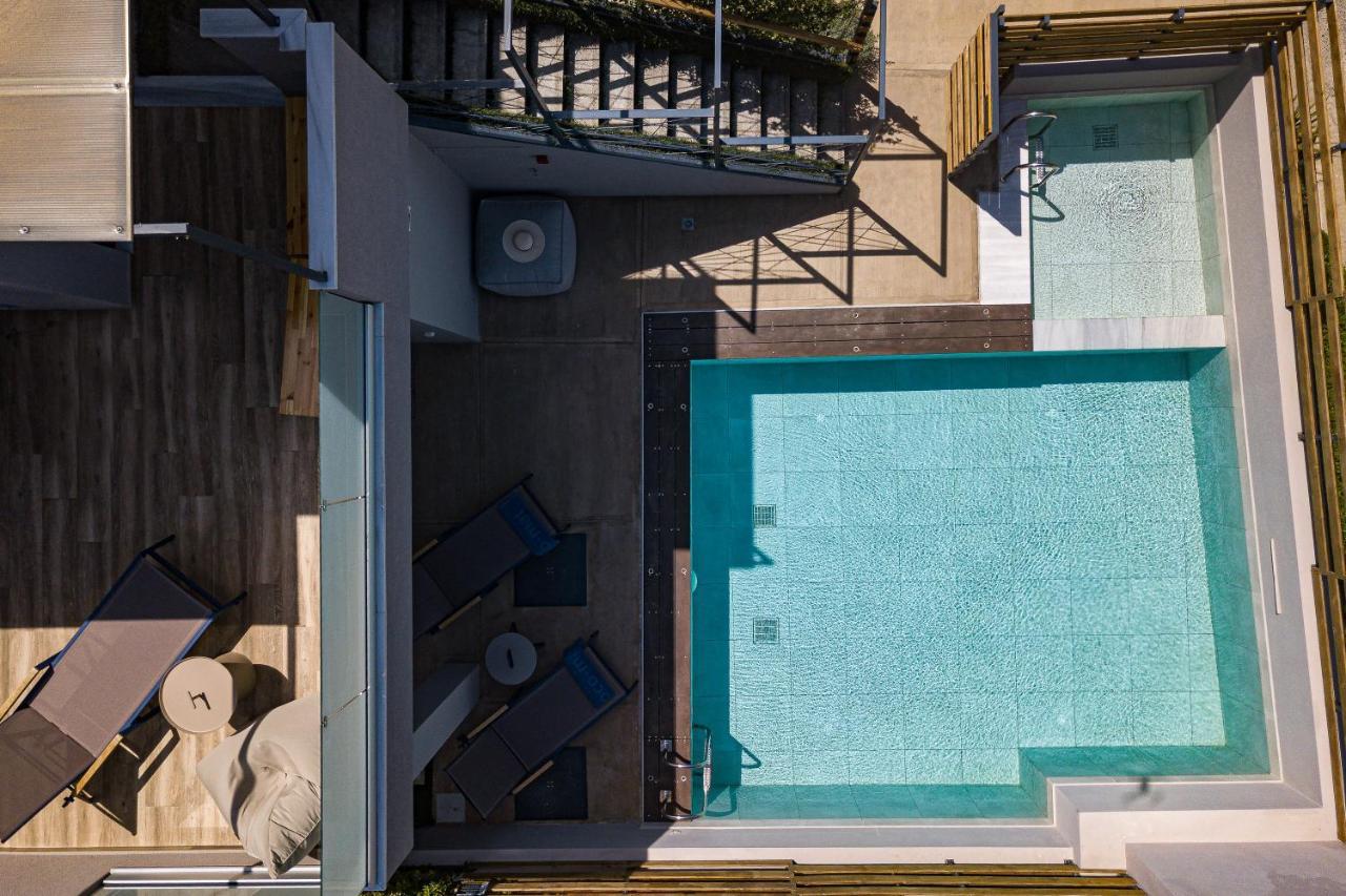 Iron Villas - Nefeli & Oniros Pangalochori Ngoại thất bức ảnh