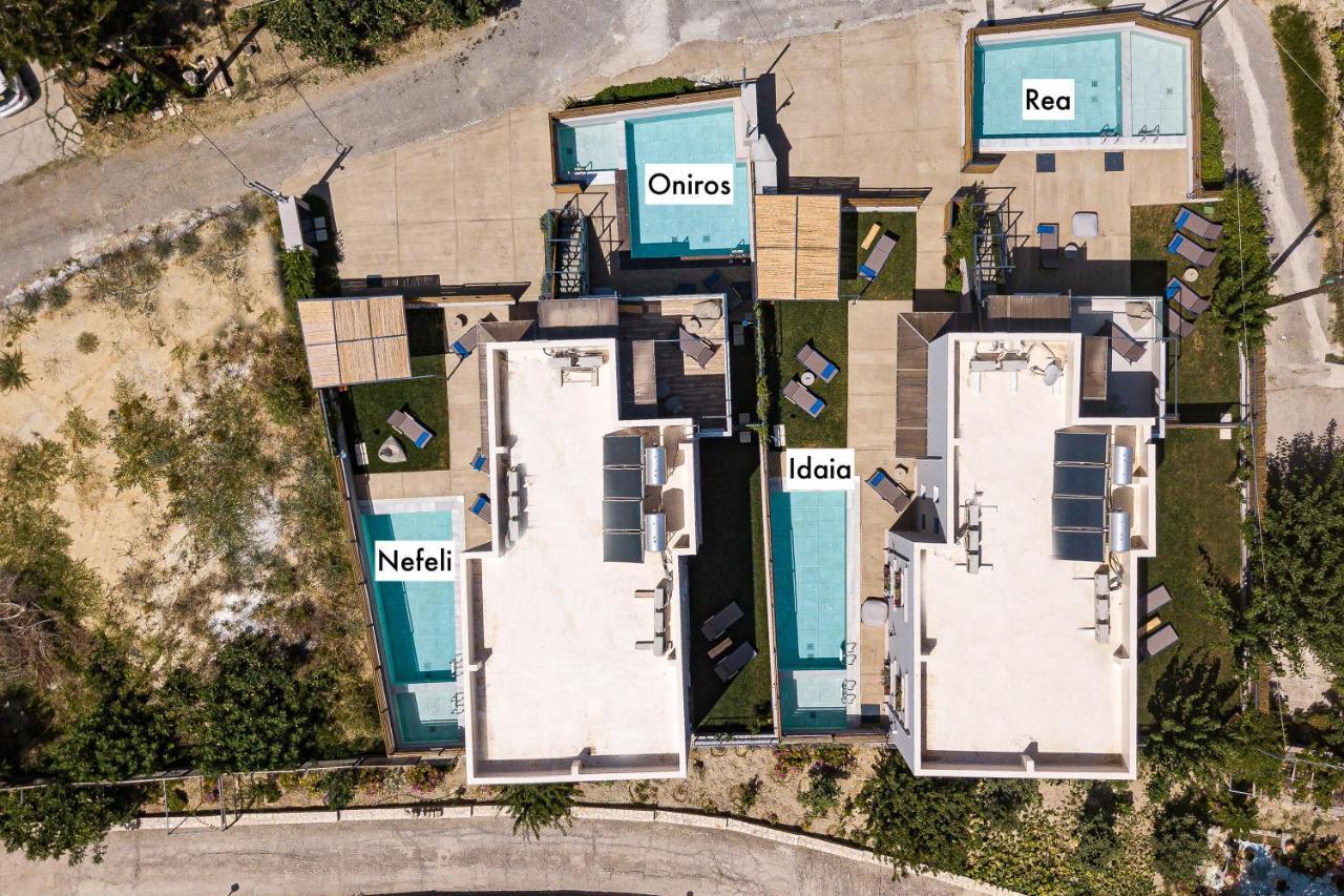 Iron Villas - Nefeli & Oniros Pangalochori Ngoại thất bức ảnh