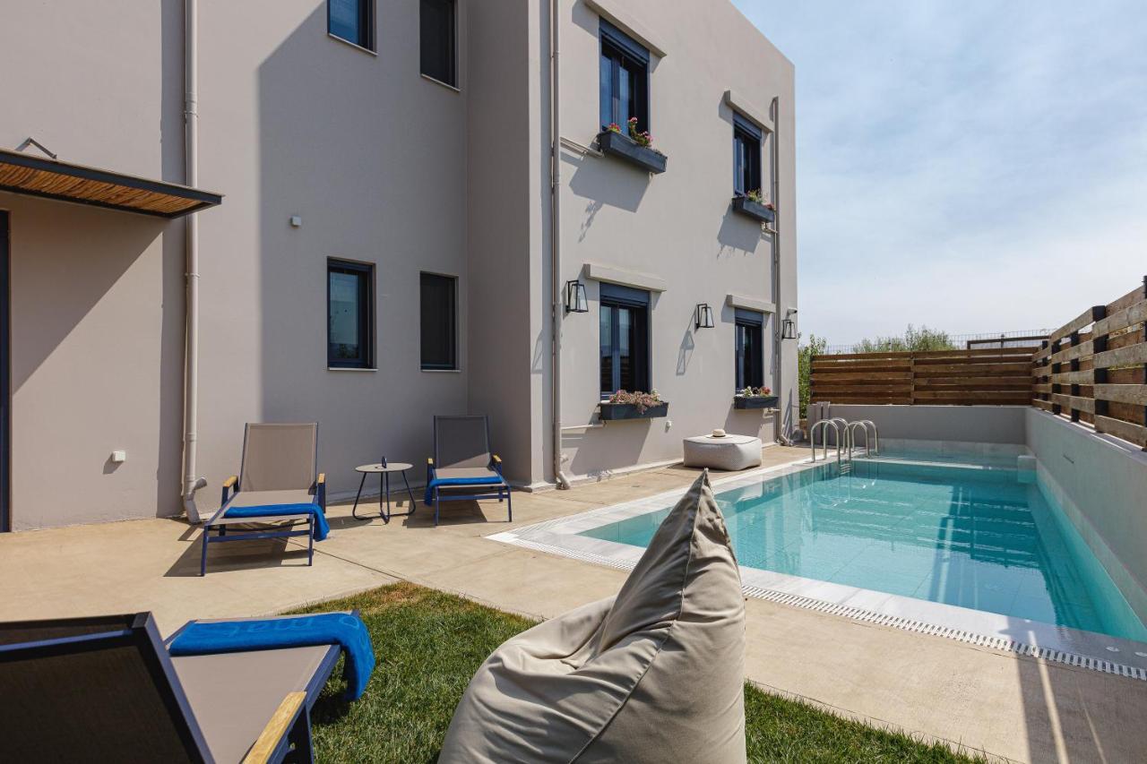 Iron Villas - Nefeli & Oniros Pangalochori Ngoại thất bức ảnh