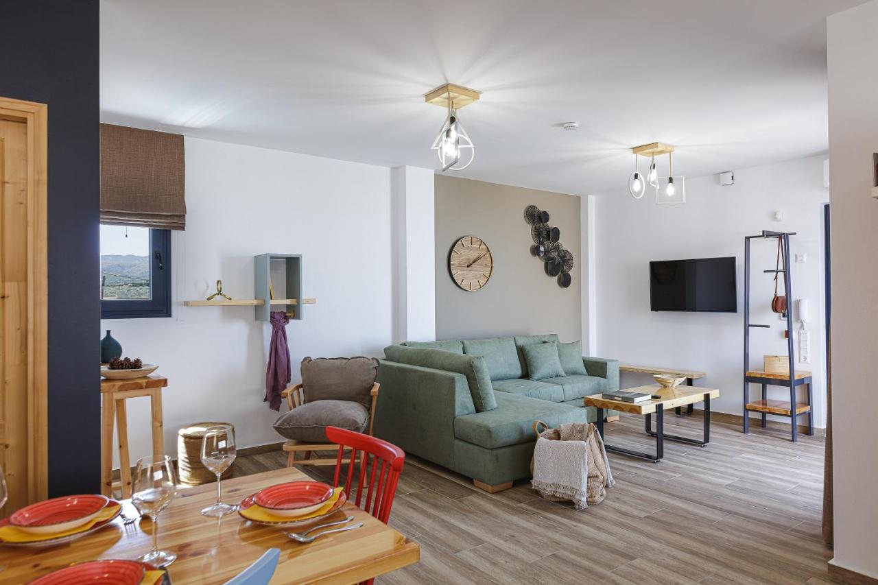 Iron Villas - Nefeli & Oniros Pangalochori Ngoại thất bức ảnh